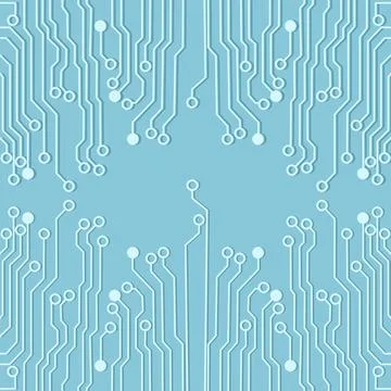 Technology Circuit board background texture. hi tech vector eps Illustrazione stock