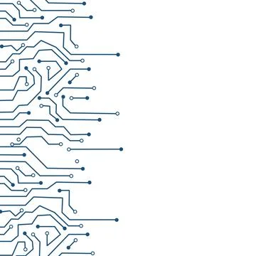 Technology Circuit board background texture. hi tech vector eps Stock Illustration