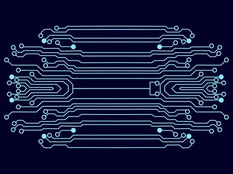 Technology Circuit board background texture. hi tech vector eps 스톡 일러스트