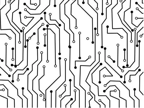 Technology Circuit board background texture. hi tech vector eps 스톡 일러스트