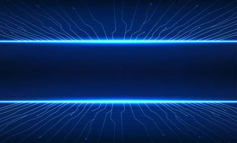 Technology circuit board technology background with grid lines Increases th.. Illustrazione stock