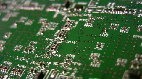 Technology circuit scrolling angle Stock Footage 538431