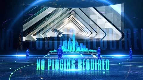 Technology City Opener Stock After Effects