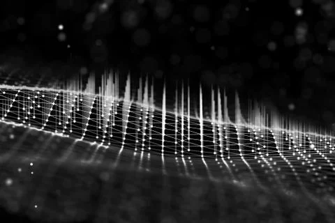 Technology cloud world, great design for business strategy presentation. Iot and Illustrazione stock