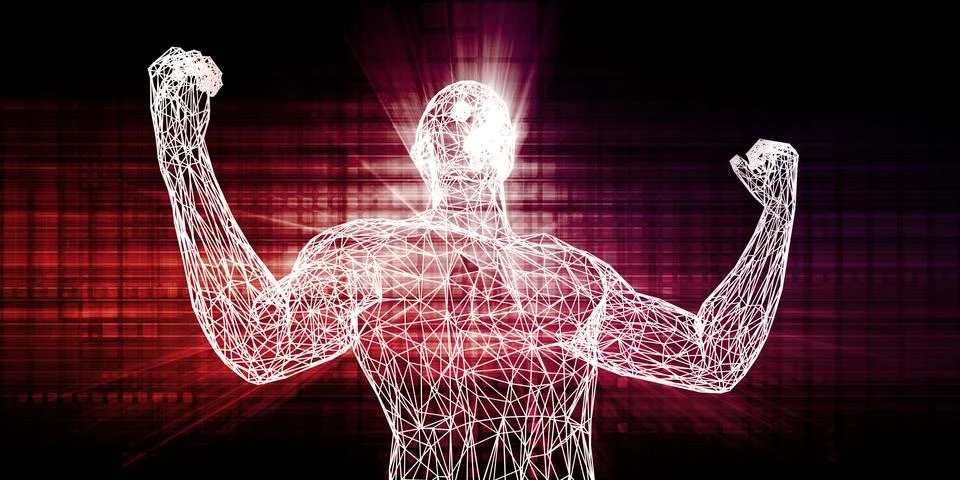 Technology Collaboration Stock Illustration