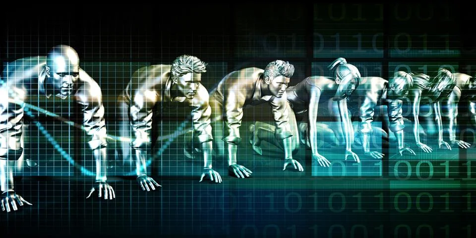 Technology Collaboration Stock Photos