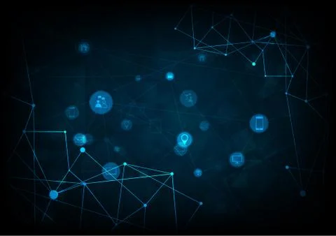 Technology Communication Stock Illustration