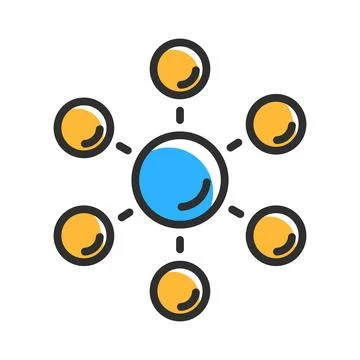 Technology communication line icon. Vector illustartion Stock Illustration
