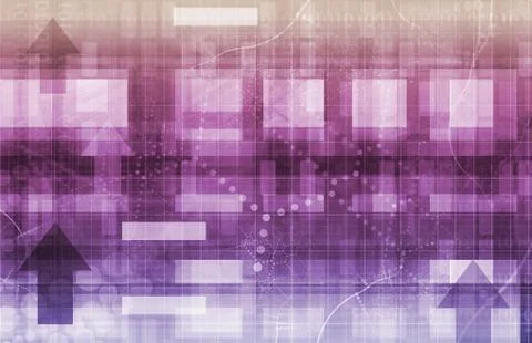 Technology communications Illustrazione stock