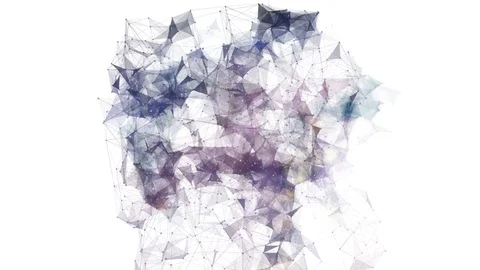 Technology. communications, information cloud. High tech background. 19 Stock Footage 105211946