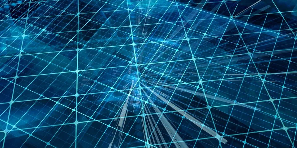 Technology Company Background イラスト素材
