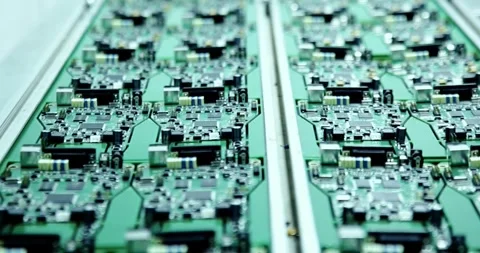 Technology computer digital macro communication closeup electronics science 库存影片 336585357