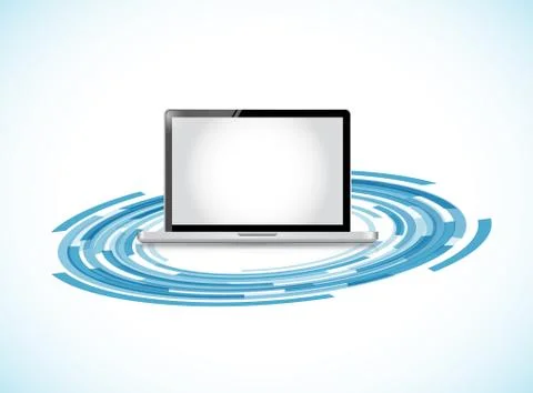 Technology computer illustration 스톡 일러스트