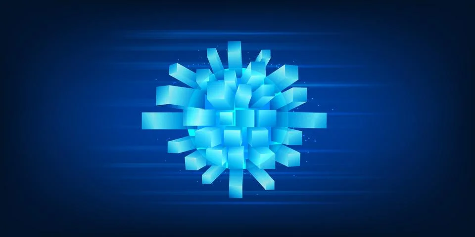 Technology Computing Background Showing High Speed Data Processing Through .. 스톡 일러스트