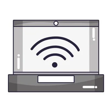 Technology computing cartoon Stockillustratie