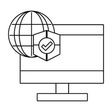 Technology computing cartoon 스톡 일러스트