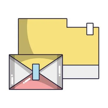 Technology computing cartoon Illustrazione stock