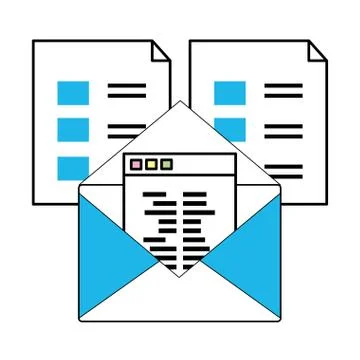 Technology computing cartoon 스톡 일러스트