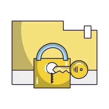 Technology computing cartoon Stock Illustration