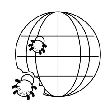 Technology computing cartoon Illustrazione stock