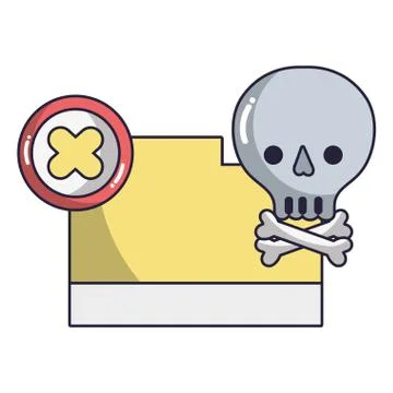 Technology computing cartoon Stock Illustration