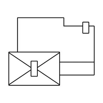 Technology computing cartoon イラスト素材