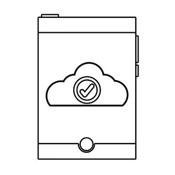 Technology computing cartoon Stock Illustration
