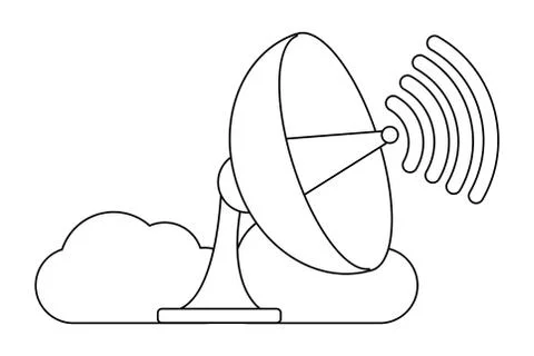 Technology computing cartoon 스톡 일러스트