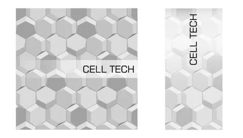 Technology concept abstract cover. Polygon Stock Illustration