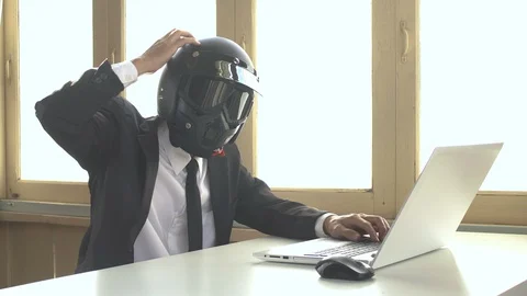 Technology Concept AI Artificial Intelligence Businessman Robot Bug Code Error Stock Footage 106222291