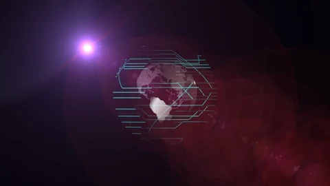 Technology concept.  Видео 119939589