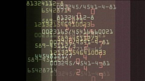 Technology concept: hex-code digital background Stockbeeldmateriaal 44123613