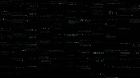 Technology concept: hex-code digital background 스톡 동영상 44123662