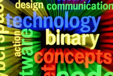 Technology concept Stockillustratie