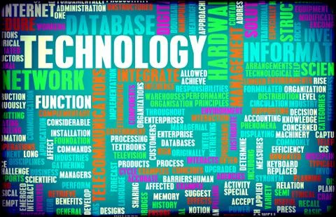 Technology concept Stock Illustration