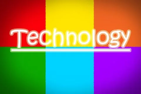 Technology concept Stock Illustration