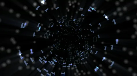 Technology concept tunnel 스톡 동영상 715311