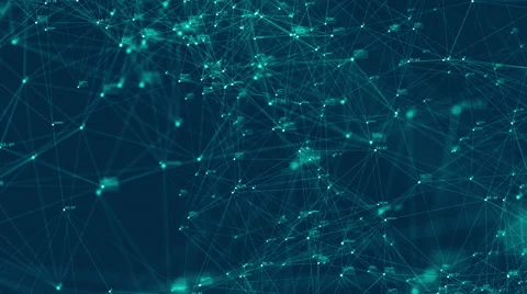 Technology connection digital big data concept. Abstract of digital data flow Stock Footage 148126678