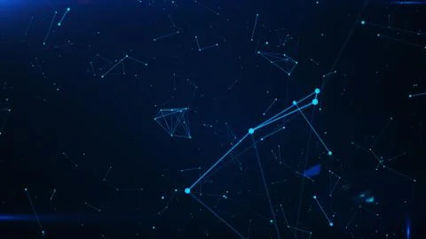 Technology connection shape. Stock Photos