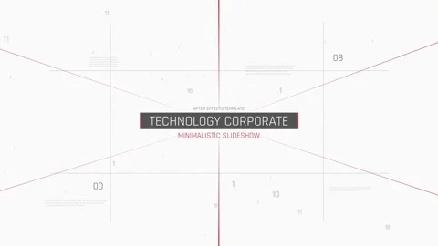 Technology Corporate II 스톡 After Effects