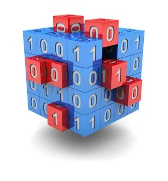 Technology cube Stock Illustration