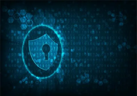 Technology cyber security Stock-Illustration