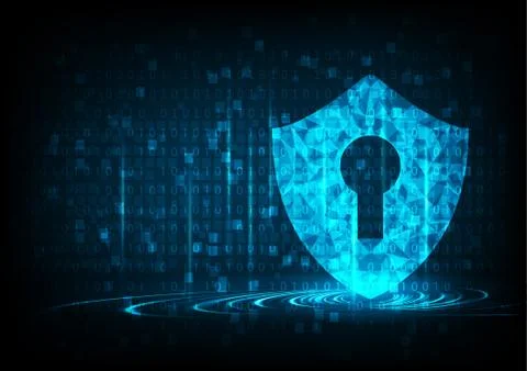 Technology cyber security Stock-Illustration