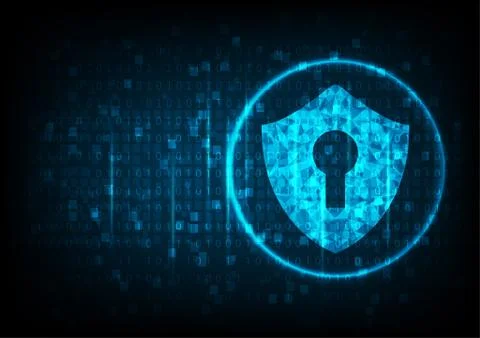 Technology cyber security Stock-Illustration