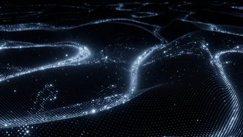 Technology data flow, connectivity Motion Background loop animated Stock Footage 325717777