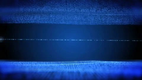 Technology data horizontal dynamic grid pattern moving 4K motion Stock Footage 211260475