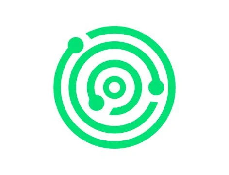 Technology data symbol Stock-Illustration