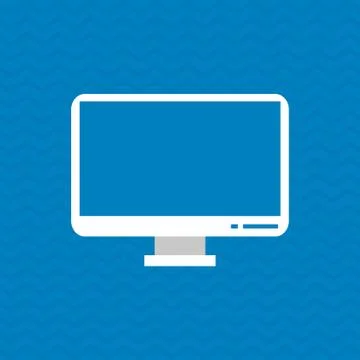 Technology design. computer icon. Colorful illustration , vector Illustrazione stock