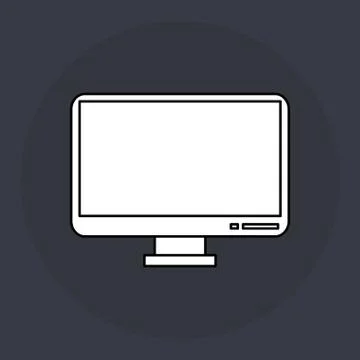Technology design. computer icon. Colorful illustration , vector イラスト素材