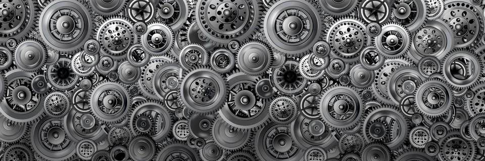 Technology development concept. Background in the form of a banner Stock Illustration